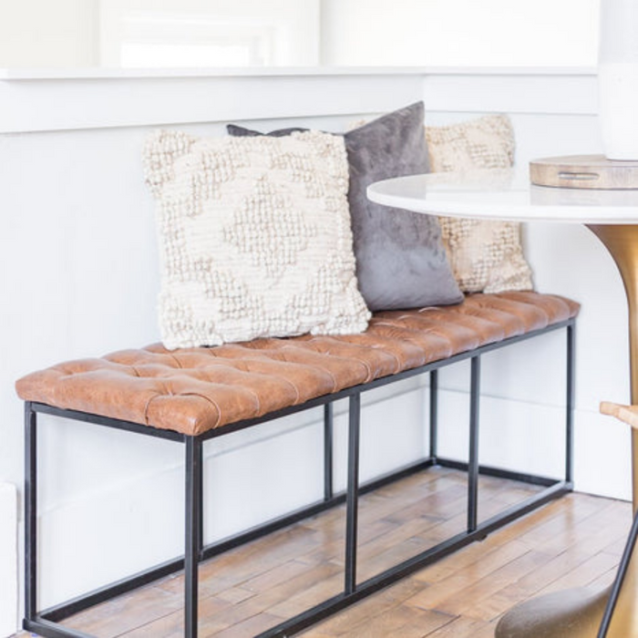 "This beautiful bench looks like it's straight out of a West Elm Catalog!"-US Weekly