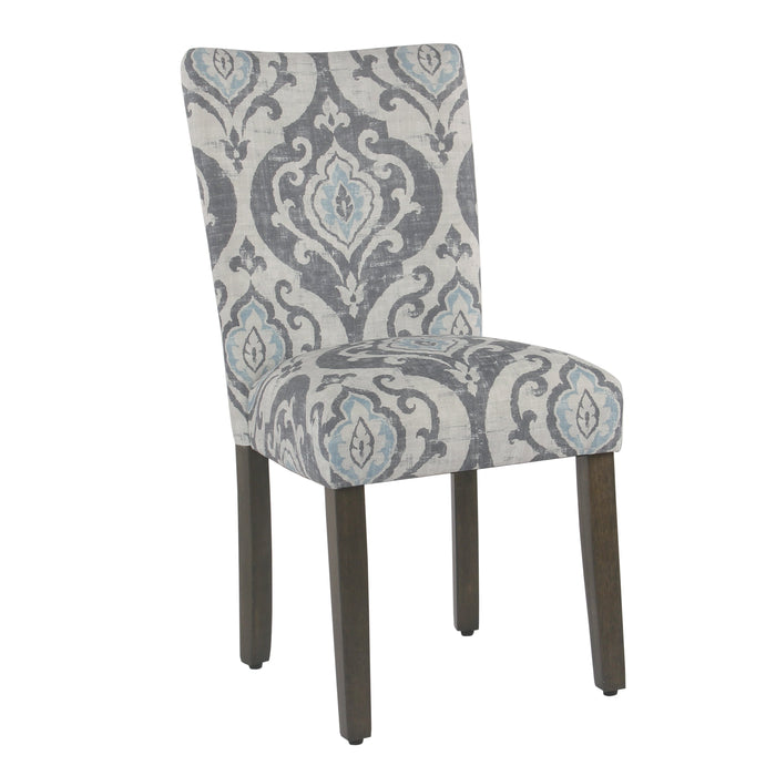 Classic Parsons Dining Chair - Suri Blue - Set of 2