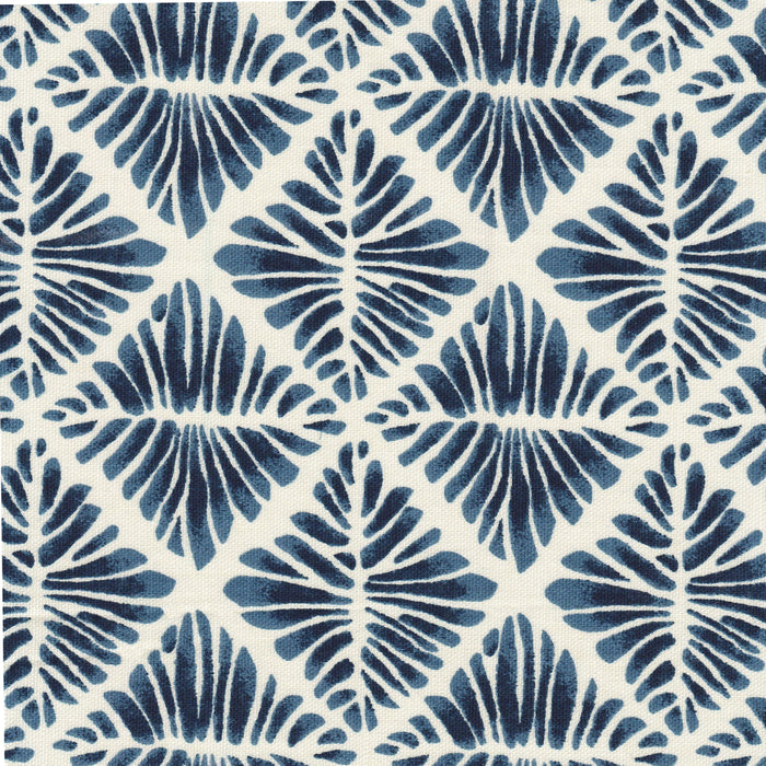 HomePop Large Decorative Storage Bench - Blue Geometric Pattern