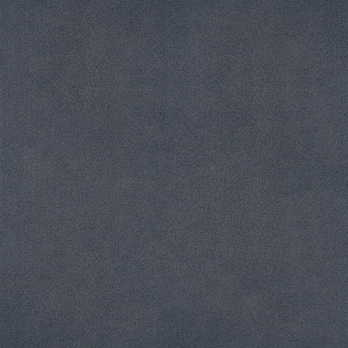 HomePop Organic Shape Ottoman - Blue Velvet