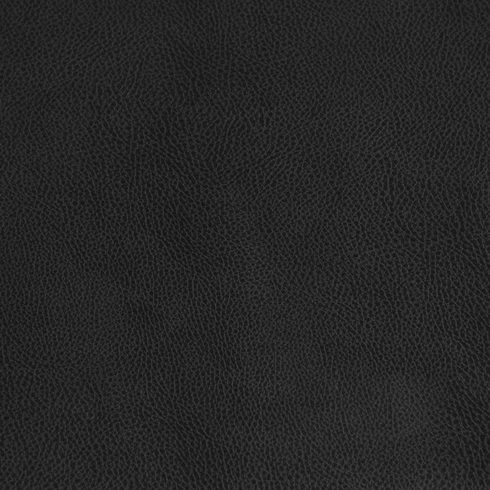 HomePop Large Tufted Storage Bench - Black Faux Leather