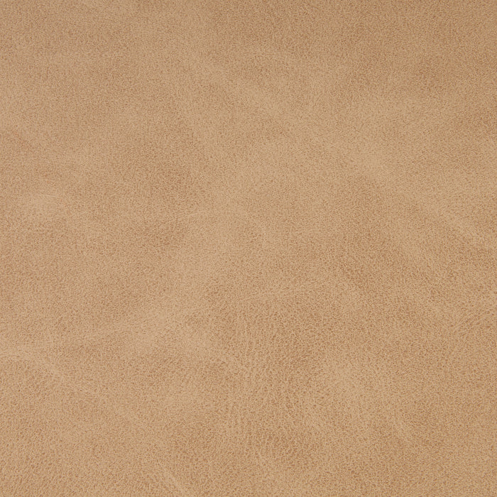 HomePop Medium Tufted Storage Ottoman - Sand Faux Leather