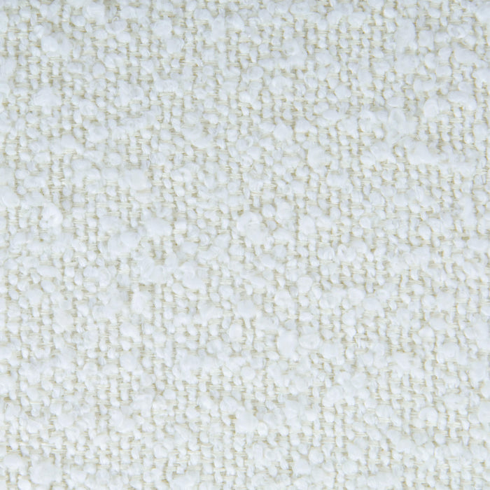 HomePop Organic Shape Ottoman - Cream Boucle