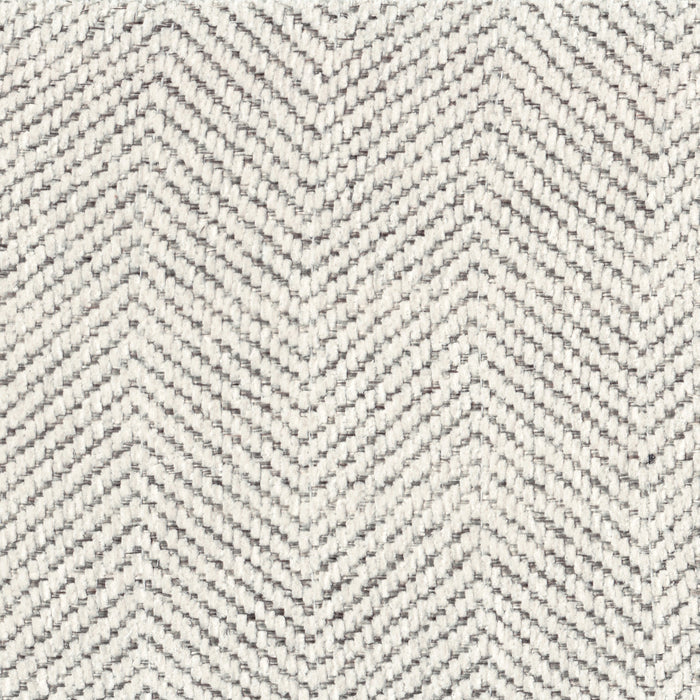 HomePop Harper Luxury Large Storage Ottoman - Cream Chevron Woven