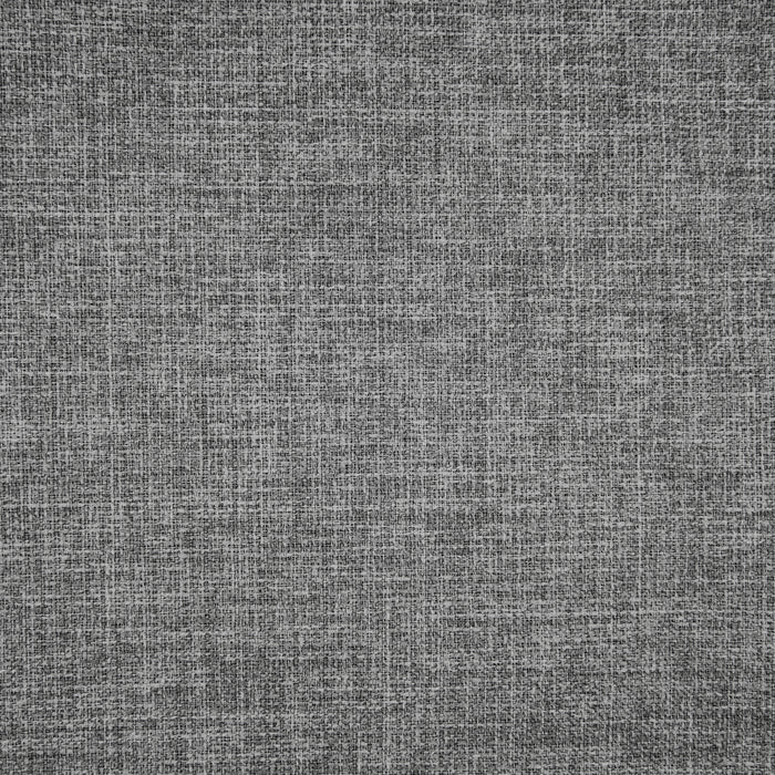 HomePop Round Storage Ottoman - Gray Woven