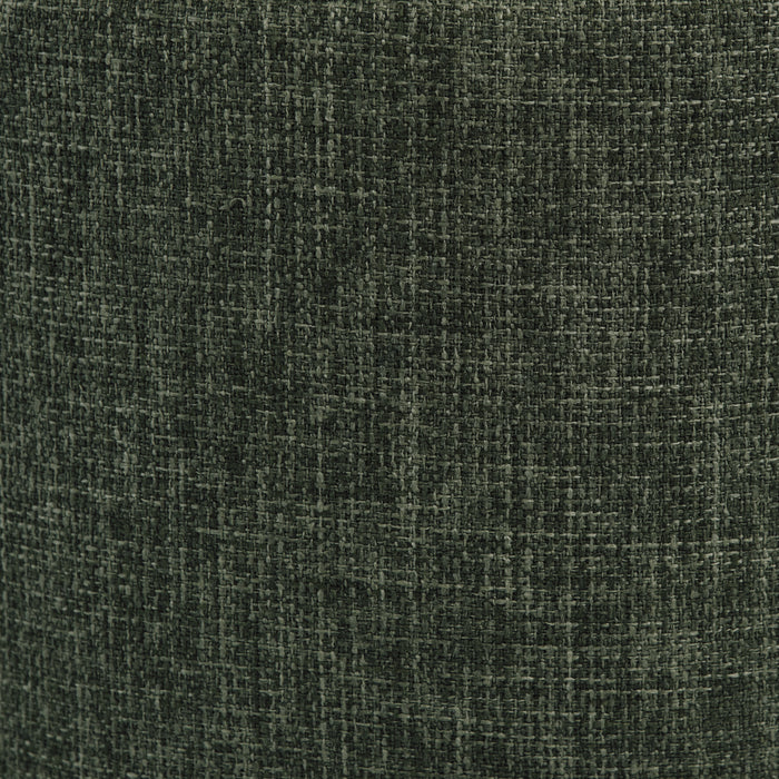 HomePop Tufted Large Storage Bench- Green Clover Fabric