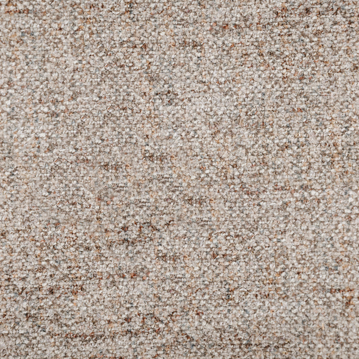 HomePop Button Tufted Storage Bench with Cone wood legs - Midtone Gray Fabric