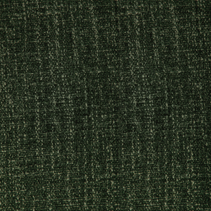 HomePop Upholstered Round Ottoman - Green Woven Fabric