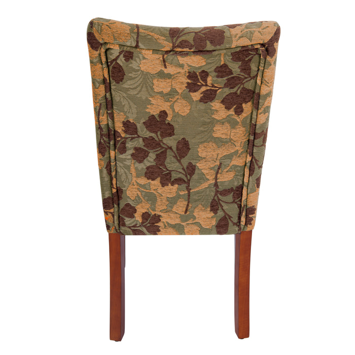 Parsons Dining Chair - Textured Sage Floral (Single Pack)