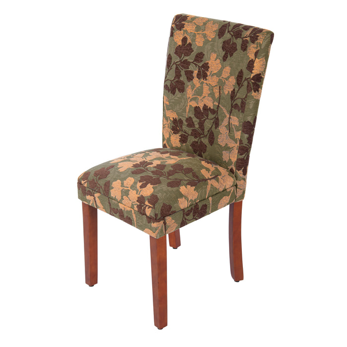Parsons Dining Chair - Textured Sage Floral (Single Pack)