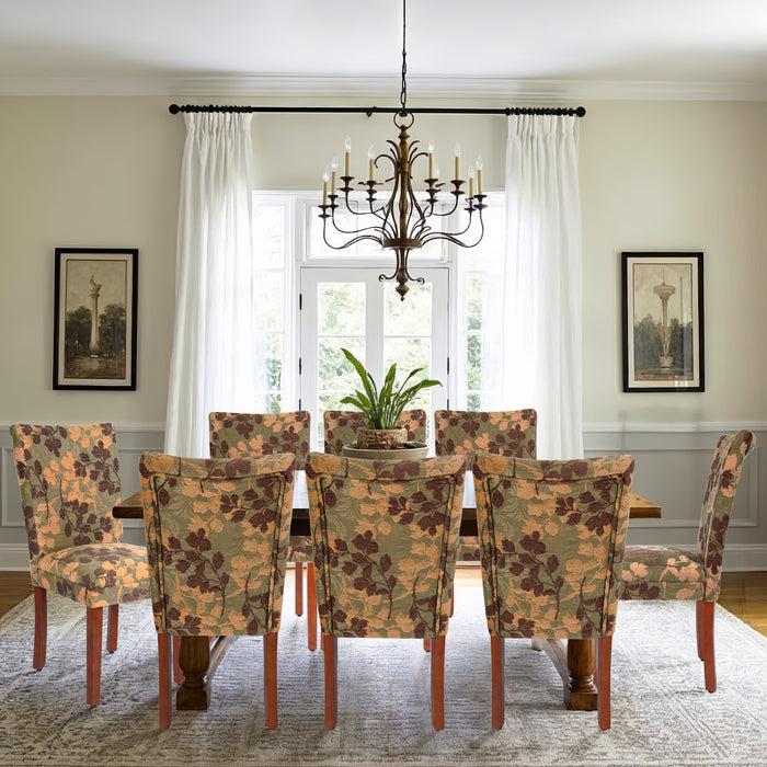 Parsons Dining Chair - Textured Sage Floral (Single Pack)