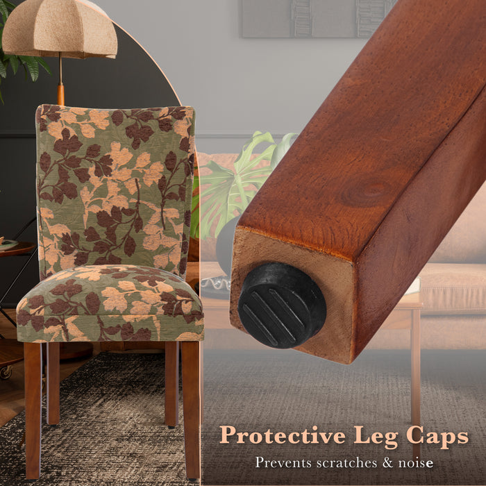 Parsons Dining Chair - Textured Sage Floral (Single Pack)