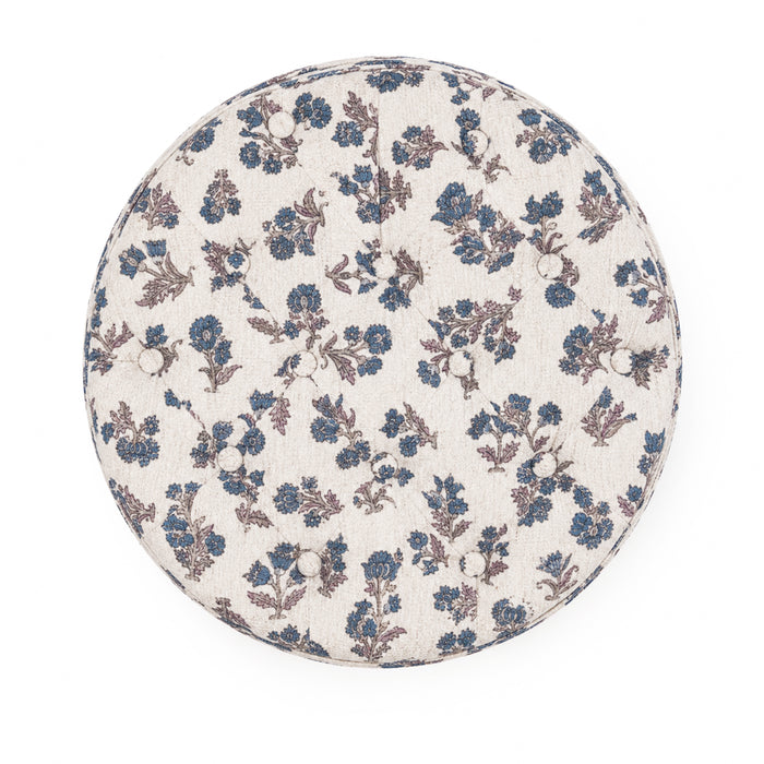 HomePopRoundStorageOttoman-BlueFloralPattern