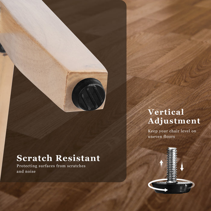 HomePop Open Back Counter Stool - Stain-Resistant White Woven