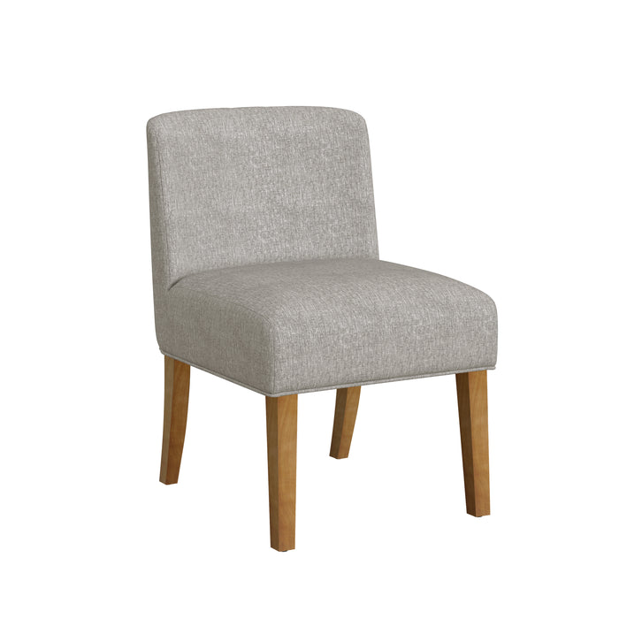 HomePop Upholstered Dining Chair- Gray Woven (Single Pack)