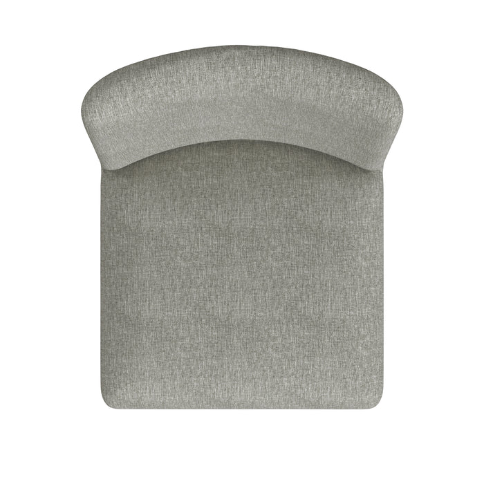 HomePop Upholstered Dining Chair- Gray Woven (Single Pack)