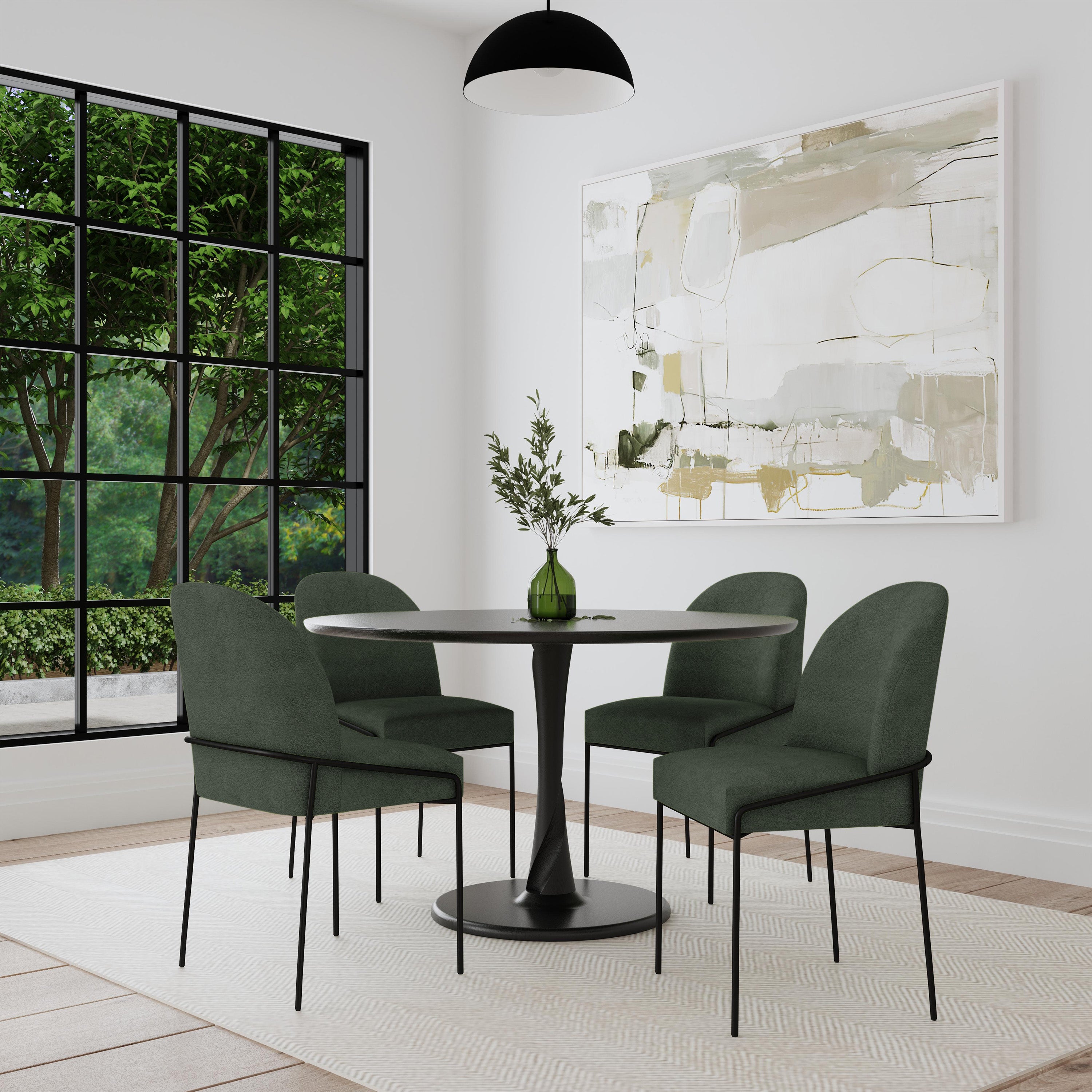 Genevieve Oval Back Dining Chair | HOM Furniture