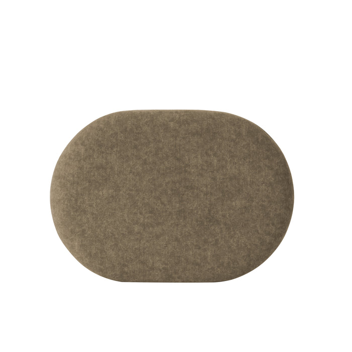 HomePop Quinn Ottoman- Mocha