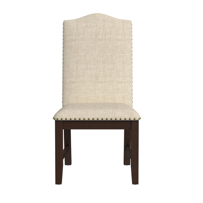 HomePop Scalloped Back Dining Chair - Beige
(set of 2)