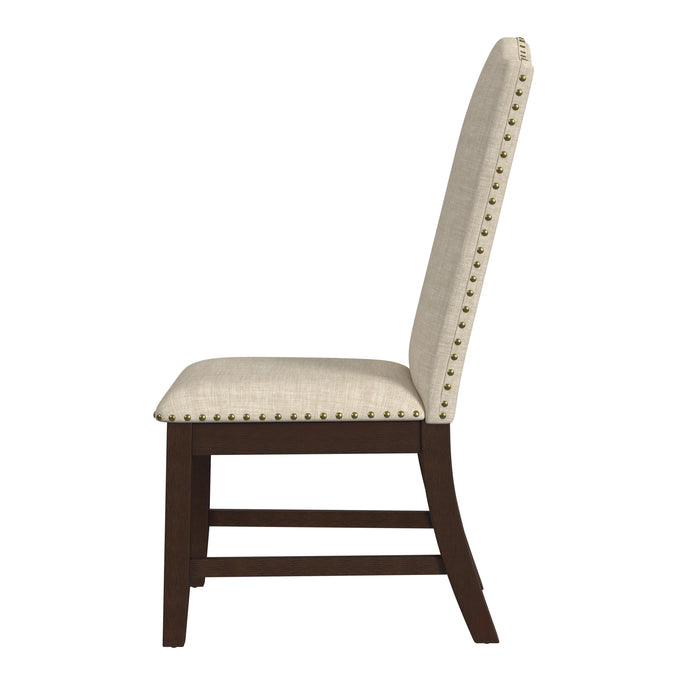 HomePop Scalloped Back Dining Chair - Beige
(set of 2)