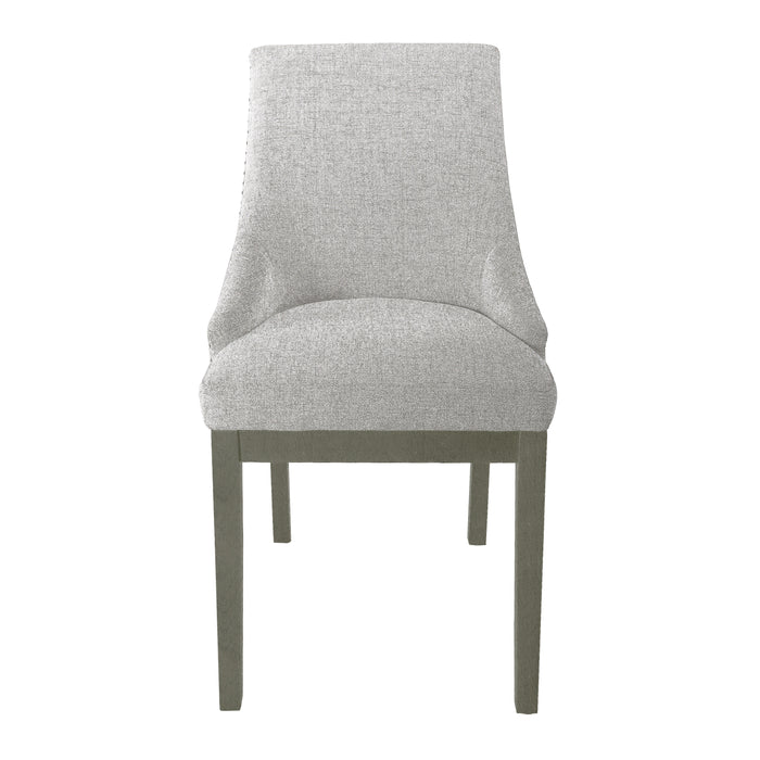 HomePop Upholstered Side Chair - Neutral Textured Solid (Single Pack)