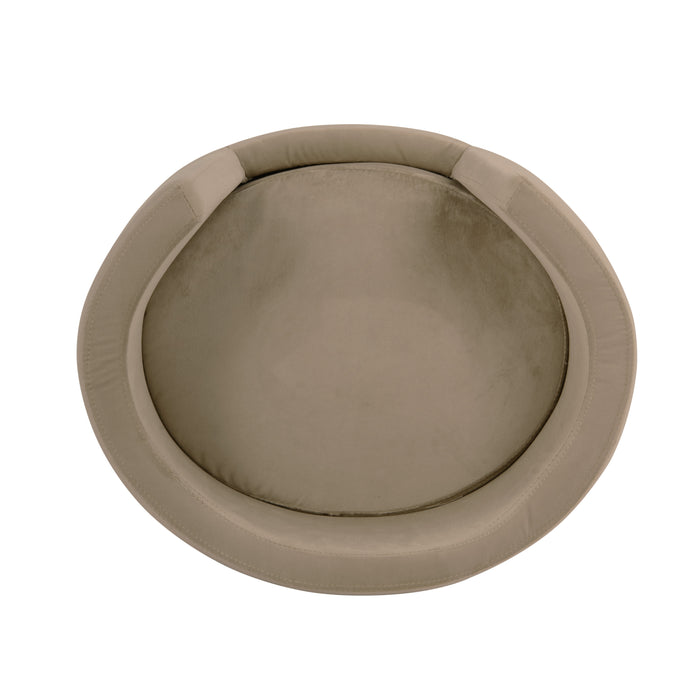 HomePop Luxury Pet Bed - Tan Velvet