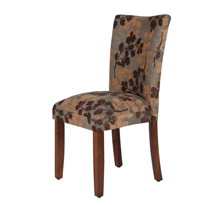 Parsons Dining Chair - Textured Sage Floral