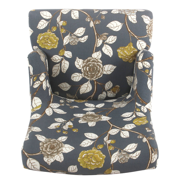 Anywhere Dining Chair - Navy Floral