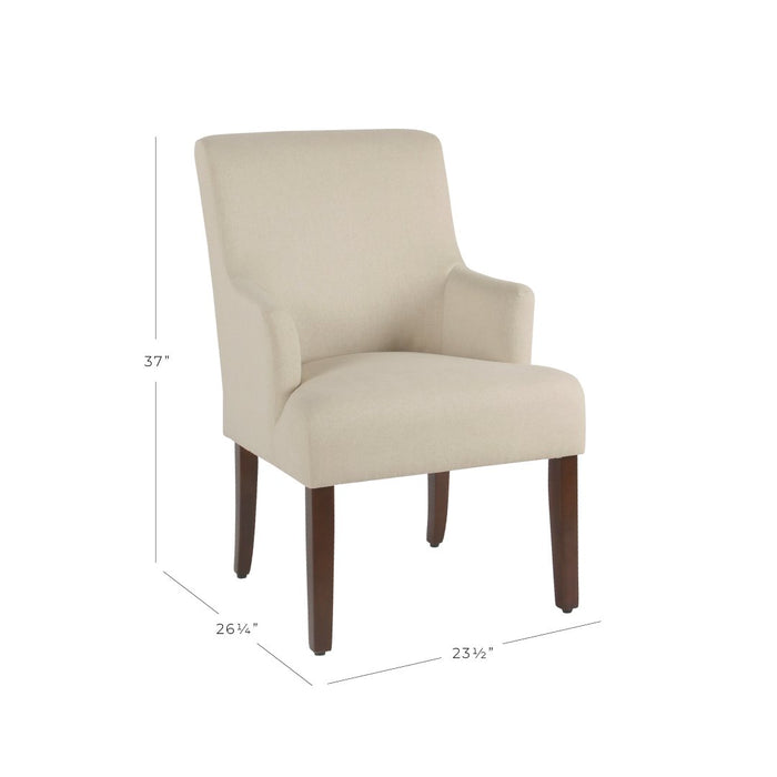Anywhere Dining Chair - Stain Resistant Cream Fabric