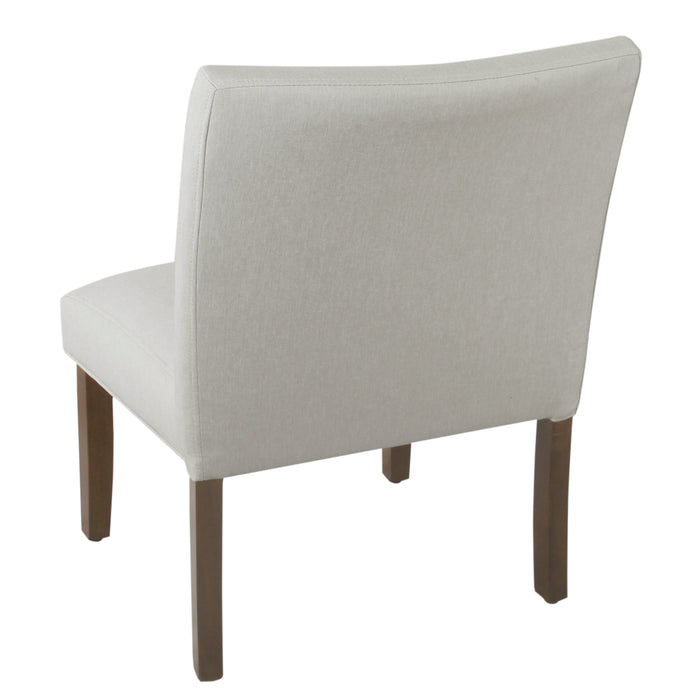 Accent Chair and Pillow - Cream
