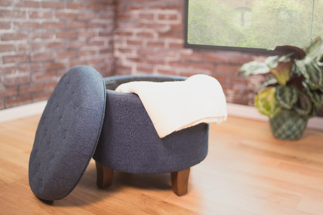 Basics Dining Chair Cushion Wayfair Basics Fabric: Indigo