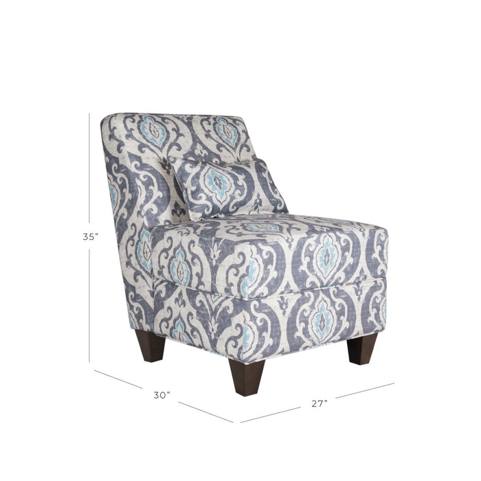 Large Accent Chair - Suri Blue