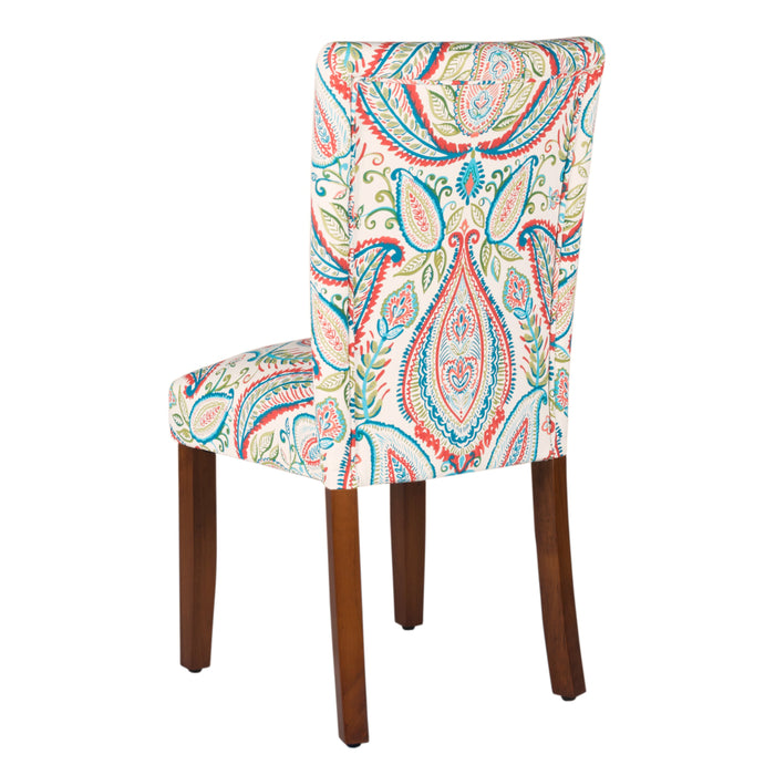 Classic Parsons Dining Chair Paisley Set of — HomePop Furniture