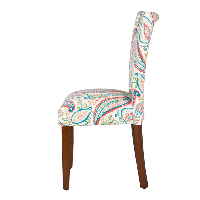 Classic Parsons Dining Chair - Paisley - Set of 2