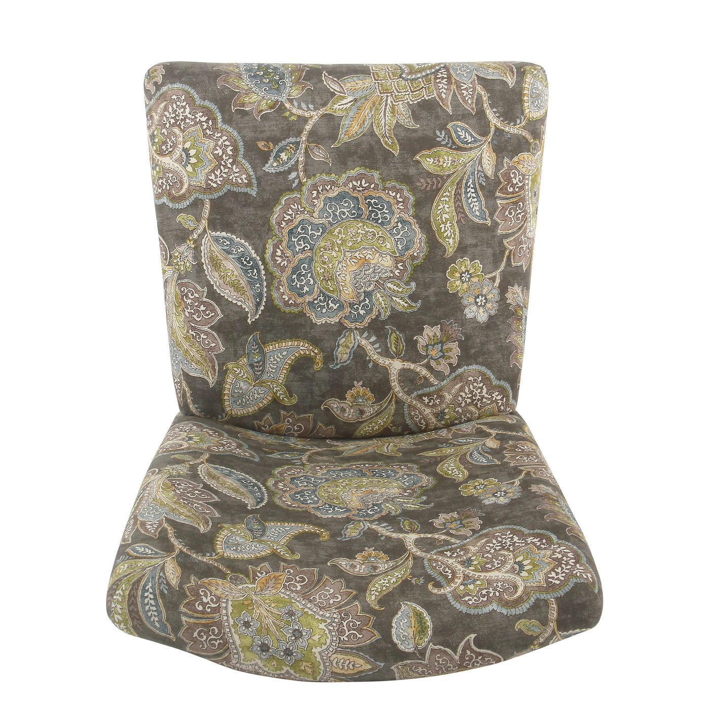 Classic Parsons Dining Chair Gray Floral Set Of 2 HomePop Furniture   K6805 A824 Y220 TOP 1400x1400 