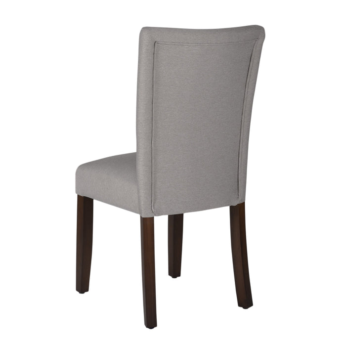 Classic Parsons Dining Chair - Textured Gray Woven (Single Pack)