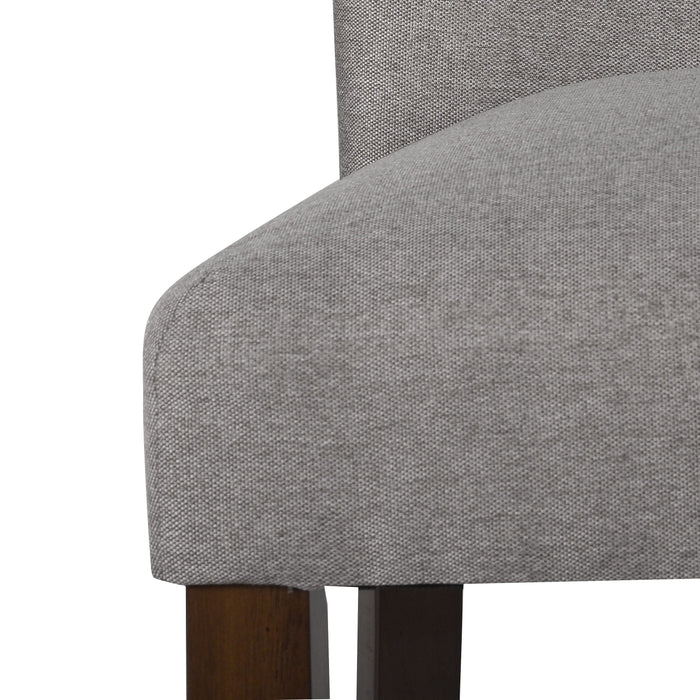 Classic Parsons Dining Chair - Textured Gray Woven (Single Pack)
