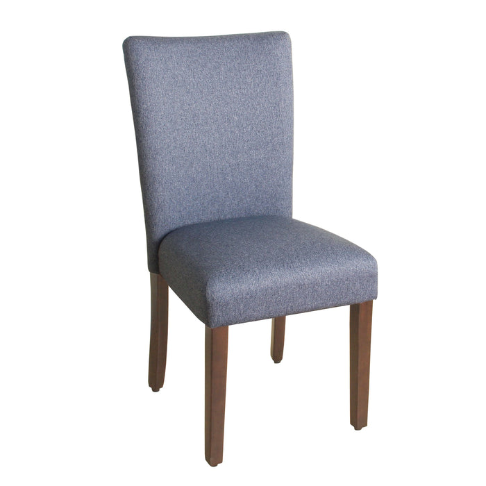 Classic Parsons Dining Chair - Blue Woven (Single Pack)