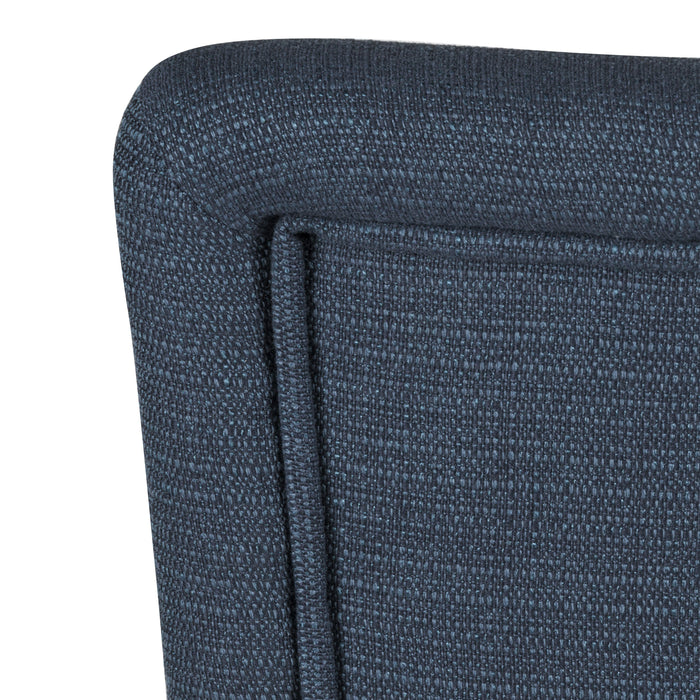 Classic Parsons Dining Chair - Textured Navy Blue (Single Pack)