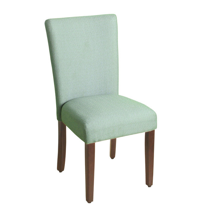 Classic Parsons Dining Chair - Light Green Woven (Single Pack)