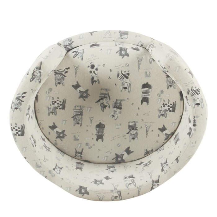 Luxury Pet Bed - Stain Resistant French Bulldog Print