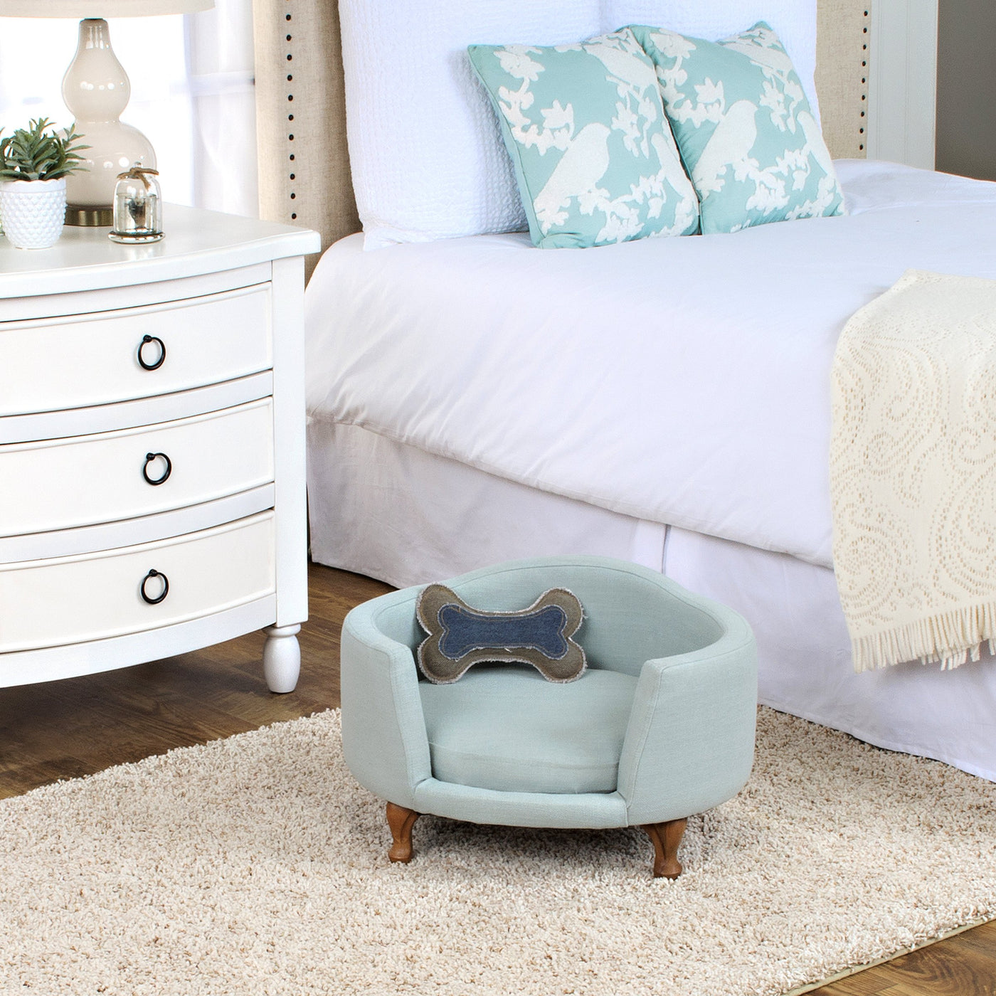 luxury-pet-bed-aqua-woven-homepop-furniture