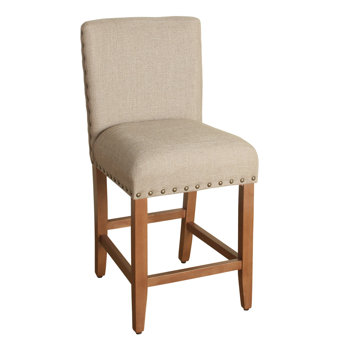 Homepop blake best sale nailhead counter stool