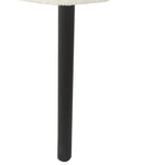 HomePop Sedia Accent Moderna In Sherpa Color Crema - Con Gambe In Metallo Nero, 70x60x60cm, Capacità 113kg - 5