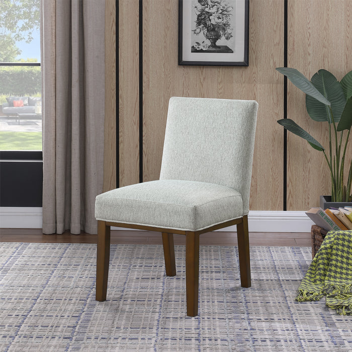 HomePop Kolbe Dining Chair - Sustainable Gray Woven (Single Pack)