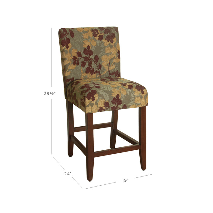 24" Classic Counter Stool - Brown Sage Leaf