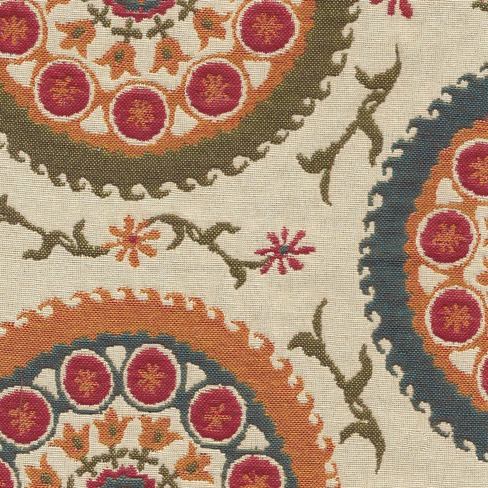 Parsons Deluxe Dining Chair -  Woven Suzani  Medallion - Set of 2
